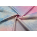 Tecido de cortina de estofamento luxuoso de folha têxtil